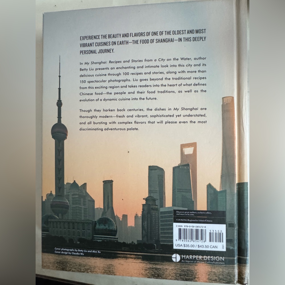 My Shanghai Recipes and Stories from a City‎ on the Water Betty Liu Cookbook - Picture 2 of 2